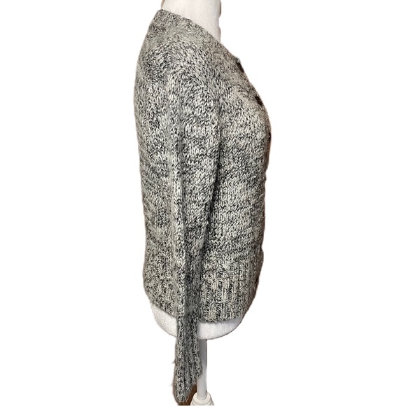 Cignal Women’s Marled Button Front Chunky Knit Wool Blend Cardigan Sweater Sz M - Picture 3 of 10
